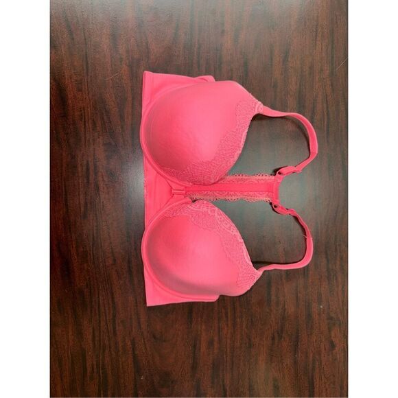 Victoria’s Secret Body by Victoria Racerback Demi Pink Bra Size 38DD - Picture 1 of 4